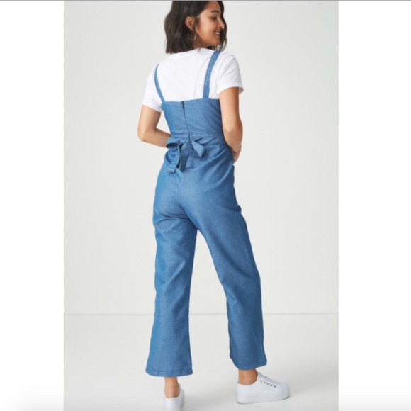 cotton on pinafore jumpsuit